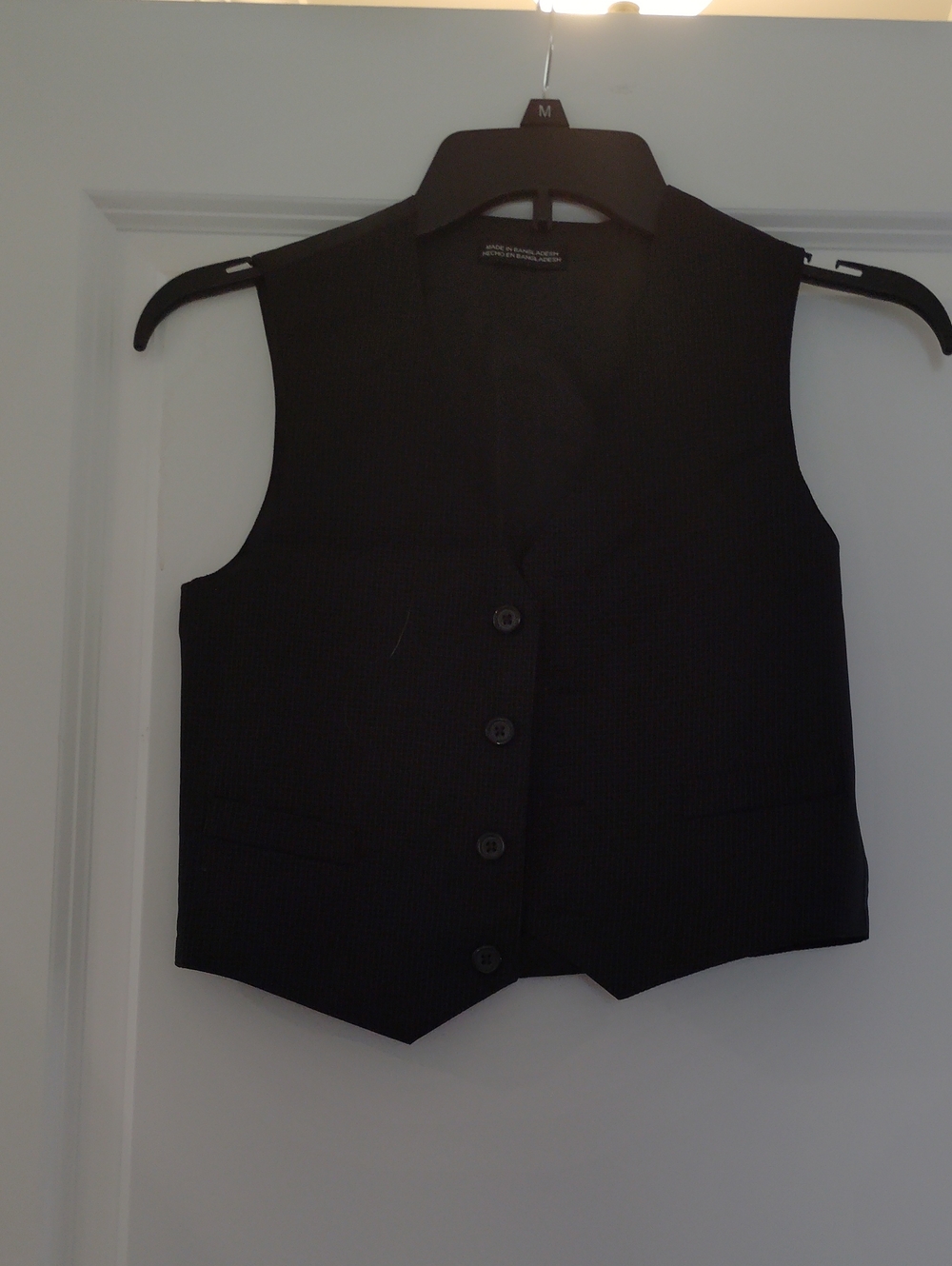 Black Suit Vest